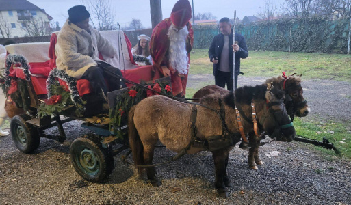 Községünkben járt a Mikulás 2024 