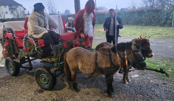 Községünkben járt a Mikulás 2024