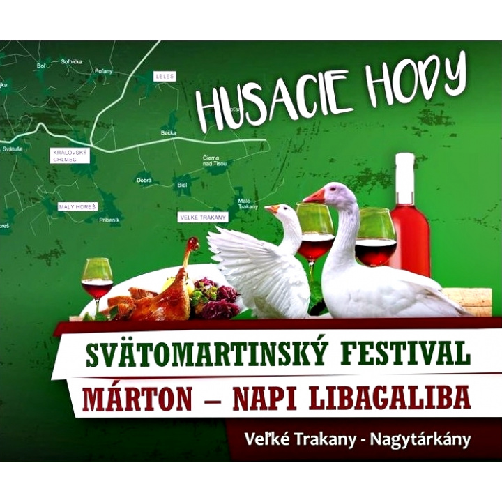 Svätomartinský festival a jarmok domácich produktov predajné miesta - LibaGaliba árusító helyek INFO